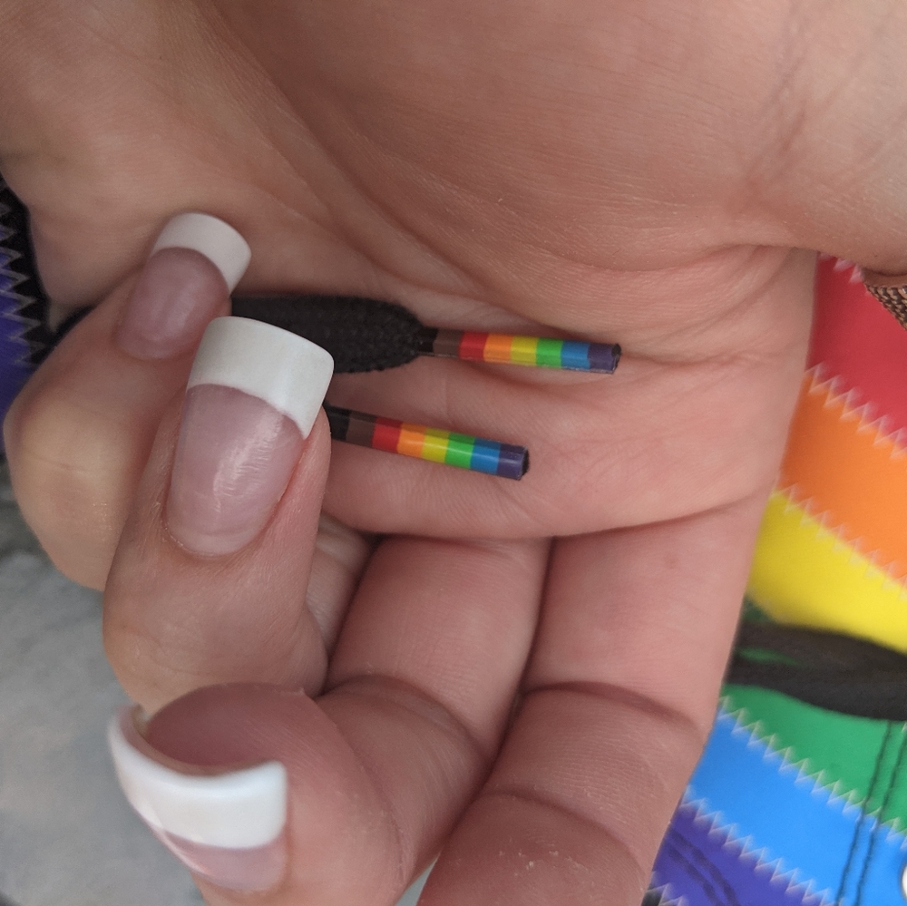 NEW pride rainbow chuck taylors unisex - Picture 10 of 10